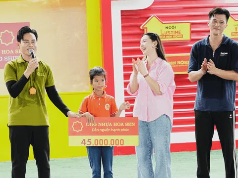 Hơn 320 triệu đồng trao cho các em nhỏ trong tập 163 chương trình “Mái ấm gia đình Việt”