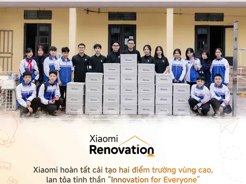 Xiaomi hoàn tất cải tạo trường học vùng cao, lan tỏa “Innovation for Everyone”  tại Tuyên Quang và Thái Nguyên