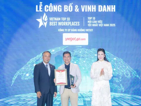 Vietjet vào Top Nơi làm việc tốt nhất Việt Nam 2025