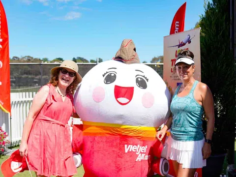 Vietjet đồng hành cùng giải quần vợt Kooyong Classic 2026 kết nối thể thao quốc tế