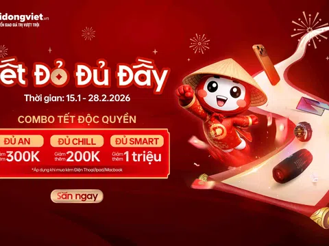 Sắm Tết tại Di Động Việt: Ưu đãi đến 1 triệu đồng khi mua iPhone 17 Pro Max, Samsung Galaxy S25 Ultra