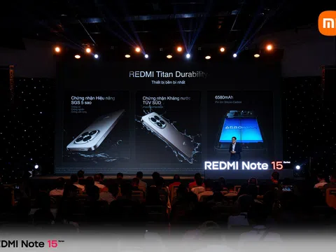 REDMI Note 15 Series ra mắt tại Việt Nam, Chi Pu làm Đại sứ, lần đầu trang bị độ bền REDMI Titan