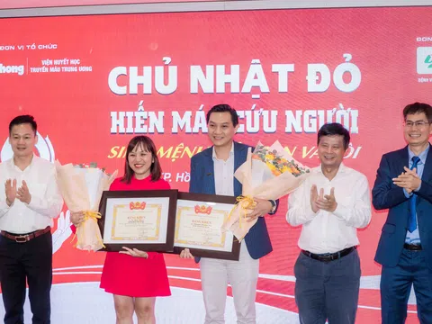 Amway Việt Nam lan tỏa tinh thần sẻ chia cùng chương trình hiến máu "Chủ nhật Đỏ"