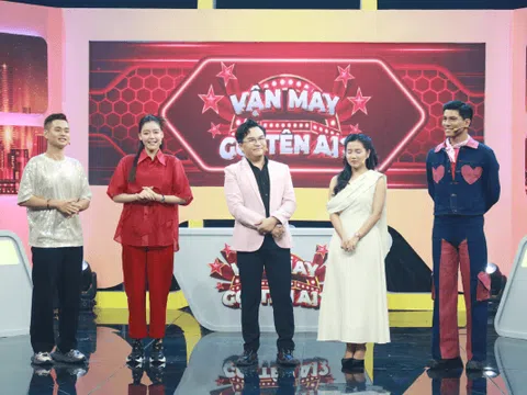 MC Đại Nghĩa bất ngờ với khả năng “chơi trò tâm lý” của đồng nghiệp trong chương trình “Vận May Gọi Tên Ai?”