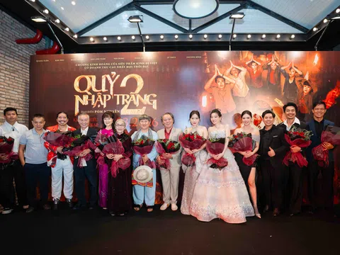 Dàn sao Việt đổ bộ thảm đỏ ra mắt "Quỷ nhập tràng 2", không khí Premiere náo nhiệt.