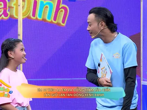 Cô bé 9 tuổi khiến Diễm Phương nhường vị trí đội trưởng, MC Dương Hồng Phúc tấm tắc dành lời khen