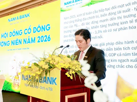 Nam A Bank tổ chức thành công ĐHĐCĐ 2026: Sẵn sàng cho kỷ nguyên tăng trưởng mới