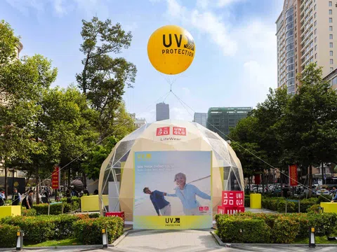 UNIQLO tái hiện không gian trải nghiệm ngoài trời, giới thiệu dòng chống tia UV Xuân/Hè 2026 chặn hơn 90% tia UV