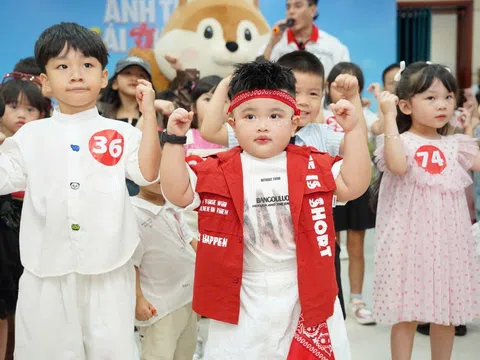 Con trai Dương Lâm tự tin đi casting, phối hợp nhịp nhàng cùng ba trên sân khấu