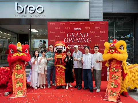 Breo ra mắt cửa hàng đầu tiên tại Việt Nam, mở ra không gian công nghệ chăm sóc sức khỏe hiện đại