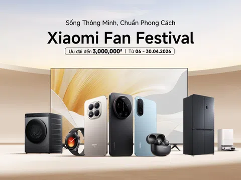 Xiaomi khởi động Fan Festival 2026 với ưu đãi toàn hệ sinh thái