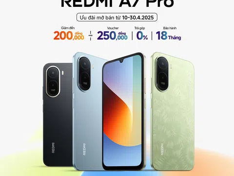 REDMI A7 Pro trình làng tại Việt Nam, Xiaomi tiếp tục “làm nóng” phân khúc phổ thông