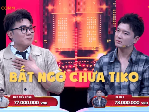 Vận May Gọi Tên Ai? tập 6: Bi Max thắng sát nút 1 triệu, ẵm 155 triệu từ tay Tiko Tiến Công đầy ngoạn mục