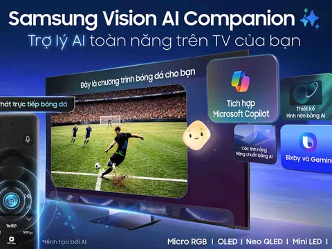 Samsung mở bán AI TV 2026 trên nền tảng online