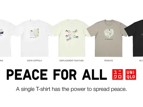 UNIQLO giới thiệu 5 họa tiết PEACE FOR ALL mới, hợp tác cùng Sofia Coppola và Quan Kế Huy
