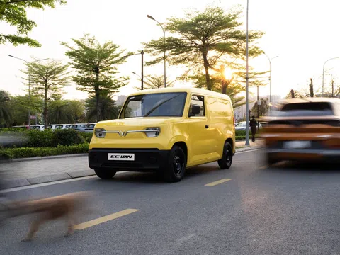 Cơ hội cuối trong tháng 4 sở hữu xe chở hàng nội đô VinFast EC Van với đủ “combo” ưu đãi