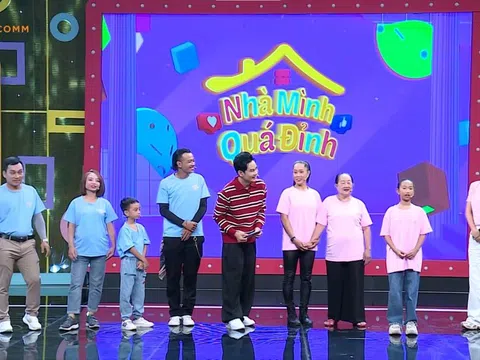 Diễm Phương “hộ tống công chúa” ra tận sân khấu, dẫn dắt đội giành chiến thắng ngoạn mục tại “Nhà Mình Quá Đỉnh”