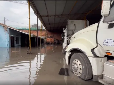 Sơn Kim Land Phát Triển Dự án nhà ở The 9 Stellars sau mỗi trận mưa, cả khu dân cư thành “ốc đảo”