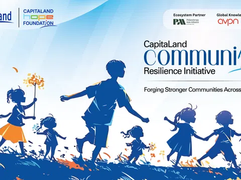 CapitaLand dành 4 triệu đô la Singapore hỗ trợ trẻ em khó khăn châu Á trong mùa hai “Sáng kiến vì cộng đồng vững mạnh”