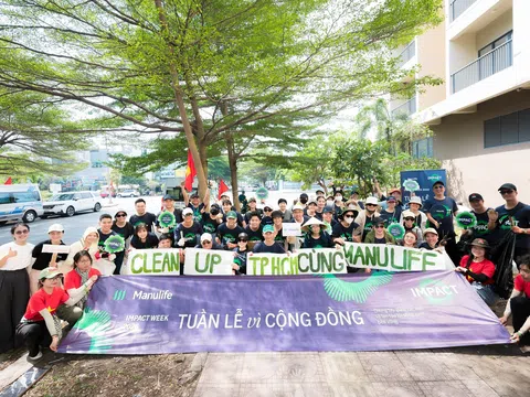 Hoạt động vì cộng đồng của Manulife Việt Nam ghi dấu ấn tại giải thưởng quốc tế