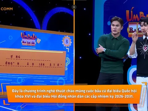 Diễn viên “Top 1 rating truyền hình Việt” Lê Minh Thành đối đầu dàn trai đẹp trẻ tuổi tại “Úm Ba La Ra Chữ Gì?”