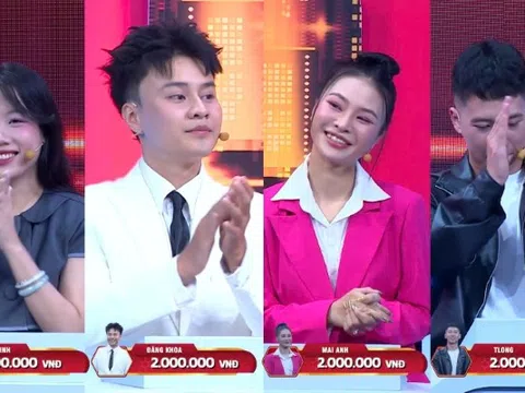Vận May Gọi Tên Ai? tập 13: MC Đại Nghĩa bất ngờ trước màn đấu trí căng thẳng của dàn khách mời trẻ