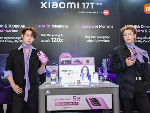 Xiaomi 17T Series cập bến Việt Nam: Sở hữu camera Leica 5x, hiệu năng cao cấp cùng thiết kế đậm chất flagship