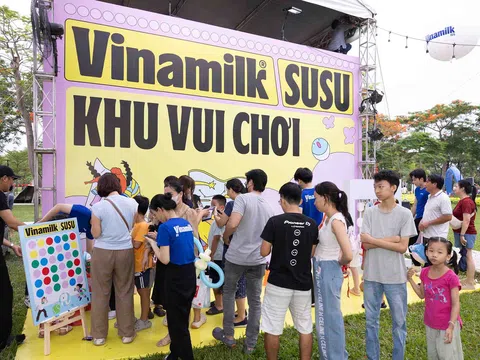 Hàng nghìn trẻ em hào hứng “chơi để học” cùng Vinamilk tại Phú Mỹ Hưng