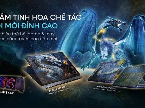 COMPUTEX 2026: MSI khẳng định vị thế công nghệ với Titan 18 HX Dragon Edition Draco Epic và Claw 8 EX AI+