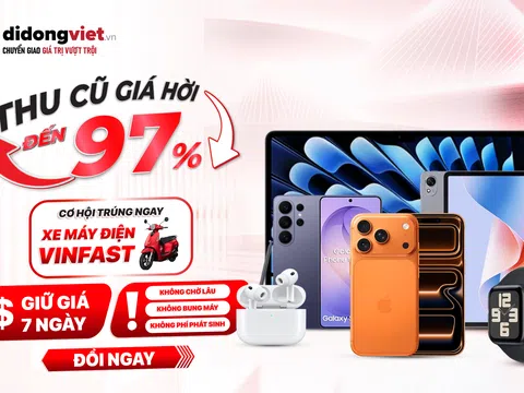 Di Động Việt đẩy mạnh thu máy cũ, khách có thể bán lại hoặc bù tiền lên đời