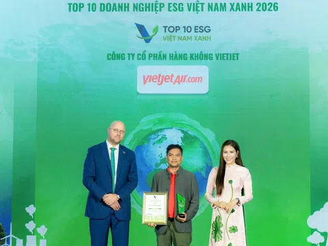 Vietjet, FPT, Vinamilk góp mặt trong Top Doanh nghiệp ESG Việt Nam Xanh 2026