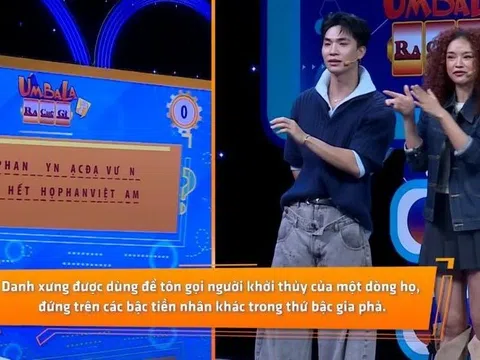 Úm ba la ra chữ gì: Minh Hưng - Như Mỹ bứt phá giành 40 triệu đồng