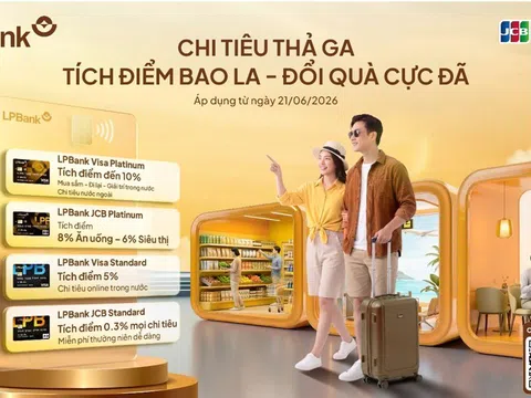 Thẻ tín dụng LPBank thiết lập chuẩn mực dịch vụ theo phân khúc, gia tăng giá trị trên từng giao dịch
