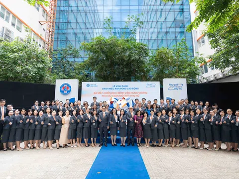 Bệnh viện Hùng Vương ghi dấu cột mốc Anh hùng Lao động, khởi động chiến dịch vì phụ nữ “Phụ giữ trọn một đời phụ nữ”