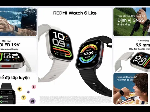 Xiaomi kiến tạo hệ sinh thái sống thông minh với REDMI Watch 6 Series cùng loạt thiết bị gia dụng mới