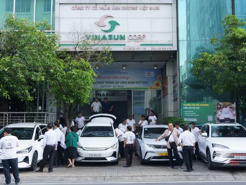 BYD NEG đưa đào tạo xe điện vào thực tế vận hành cùng 200 tài xế Vinasun