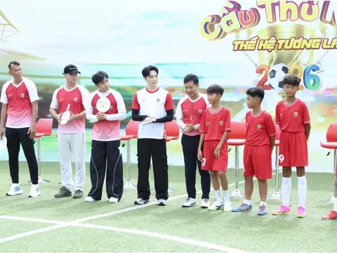 Gin Tuấn Kiệt, Trương Thế Vinh và Bùi Tấn Trường cùng trở lại "Cầu thủ nhí 2026"