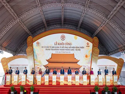Hà Nội: Khởi công Dự án đầu tư bảo quản, tu bổ, phục hồi Điện Kính Thiên