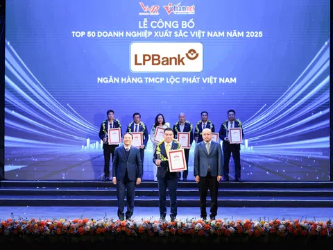 LPBank ghi dấu ấn trong 50 doanh nghiệp xuất sắc Việt Nam 2025