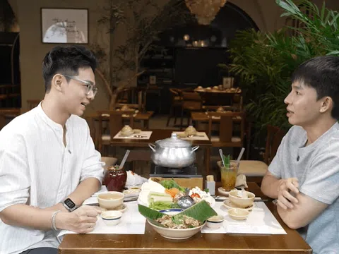 Nam Khánh, Kan Hy khám phá nhà hàng chay độc đáo giữa lòng Sài Gòn