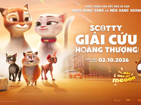 Phim hoạt hình về những người bạn bốn chân "cưng" nhất tháng 10: Cùng Scotty lên đường giải cứu Hoàng thượng