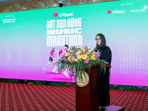 VPBank Đất Sen Hồng Music Marathon đồng hành cùng Đồng Tháp phát triển kinh tế thể thao