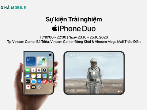 Hoàng Hà Mobile khởi động chương trình đặt trước iPhone Duo, ưu đãi lên đến 10 triệu đồng