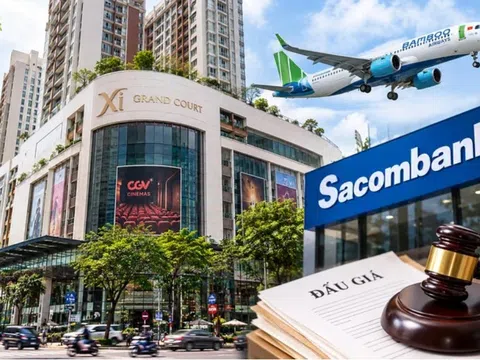 Sacombank đấu giá tài sản 3.620 tỷ đồng liên quan Bamboo Airways