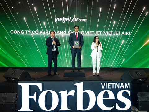 Forbes vinh danh Vietjet trong Top 50 doanh nghiệp dẫn đầu về ESG 2026