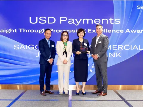 SHB nhận Giải thưởng Chất lượng Thanh toán Quốc tế Xuất sắc (STP Award) từ Citibank