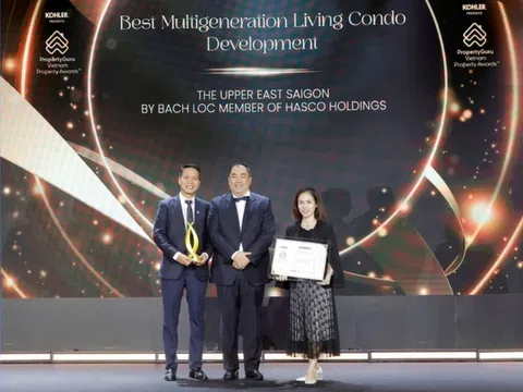 Dự án "đắp chiếu" nhiều năm bất ngờ đạt giải tại PropertyGuru Vietnam Property Awards 2026