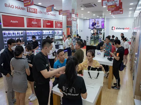 Di Động Việt giao hơn 80% Galaxy S23 Series cho người dùng đăng ký đặt trước trong đêm mở bán