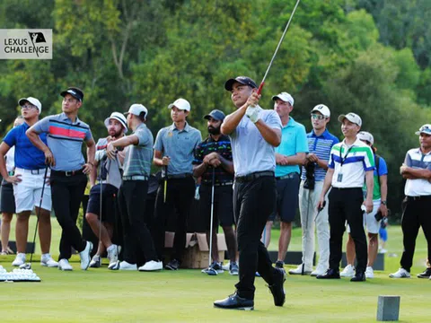 Gần 100 golfer tham dự giải golf có tiền thưởng kỷ lục