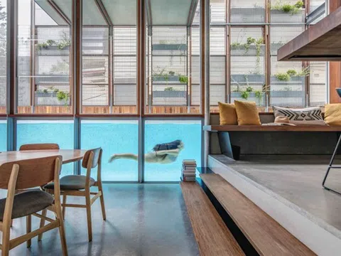 9 kiến trúc bể bơi trong nhà tuyệt đẹp